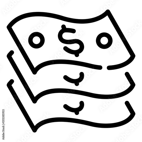budget Line Icon