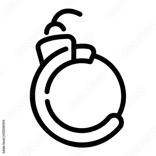 cuffs Line Icon