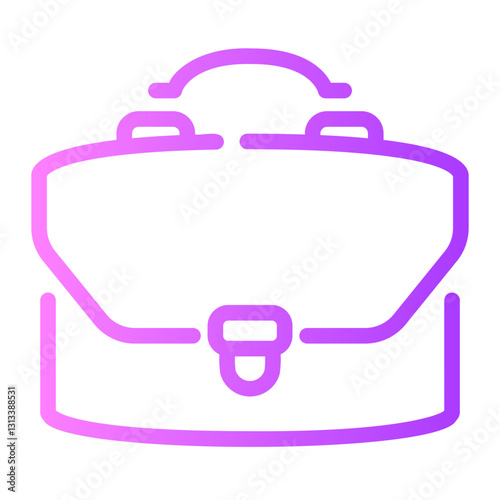 briefcase Line Gradient Icon
