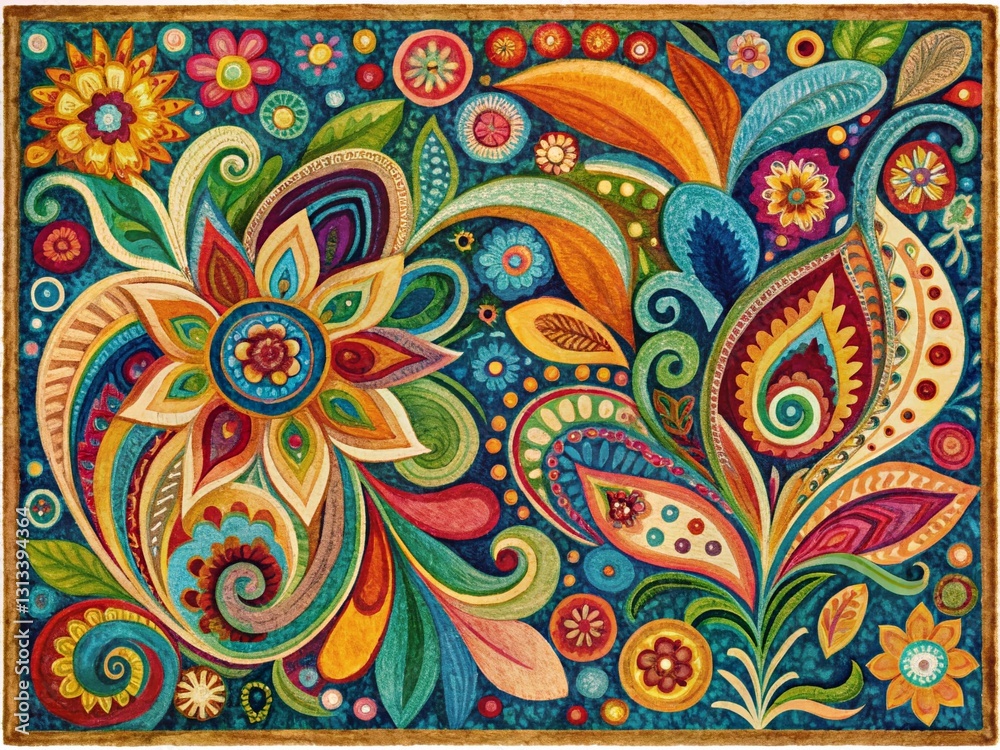 Unique Hand-Drawn Rug Designs: Organic Shapes & Abstract Patterns Unique Hand-Drawn Rug Designs: Organic Shapes & Abstract Patterns