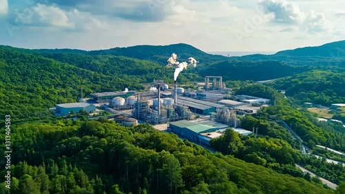 Green factory.
