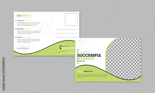 Corporate Modern Post Card Design