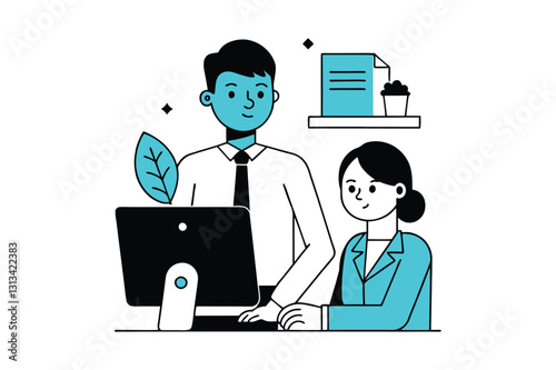 doctor and nurse working