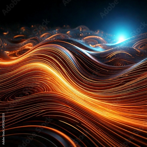 abstract fractal background
