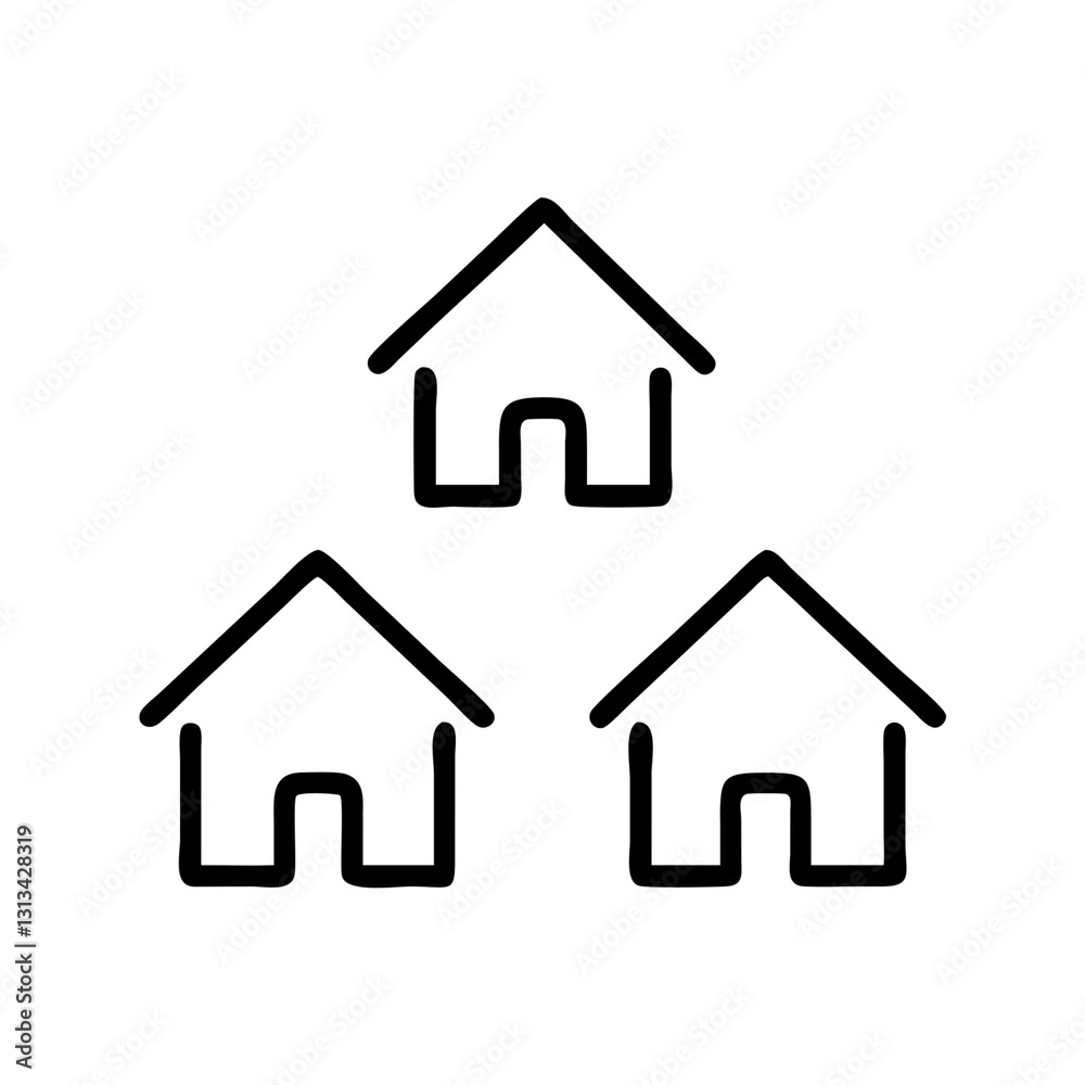 home icon set home icon set
