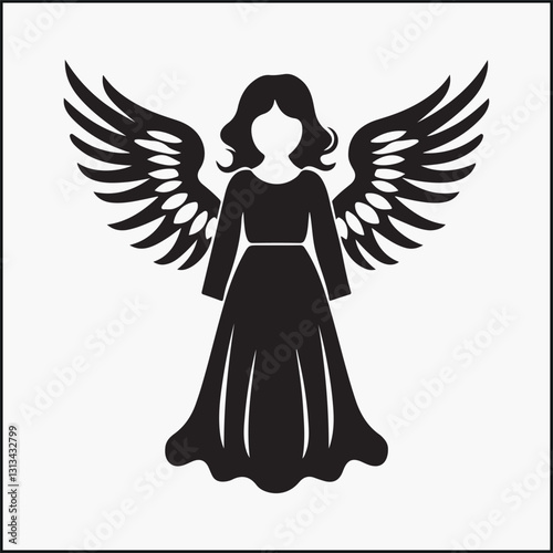 angel silhouette
