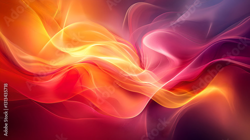 Interwoven Iridescent Light Image