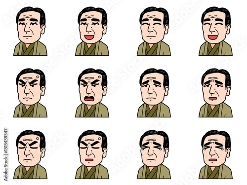 福沢諭吉のイラストセット