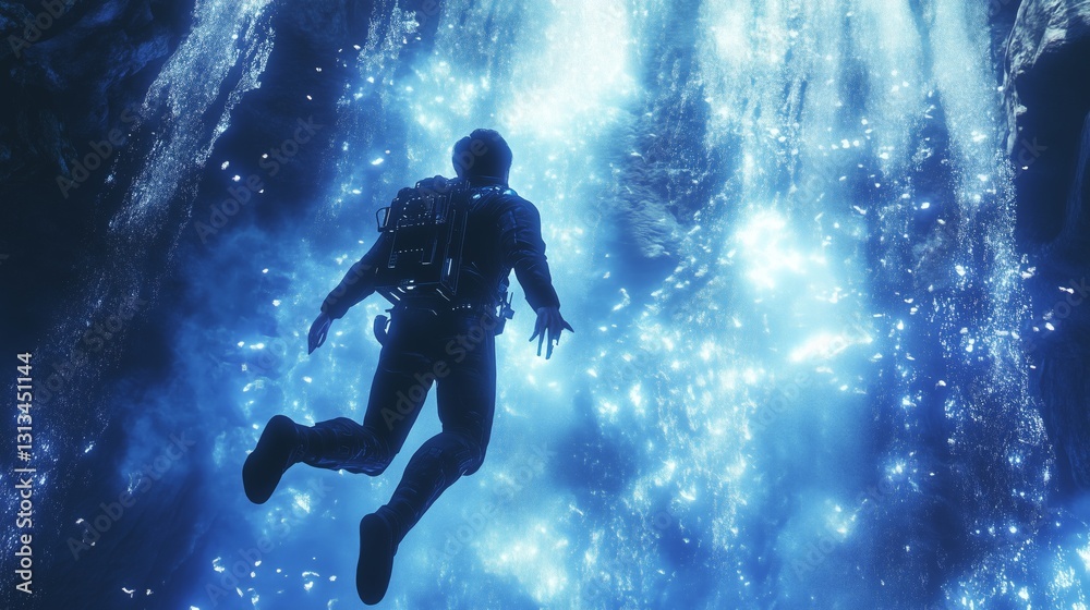 Falling into a Blue Dream
