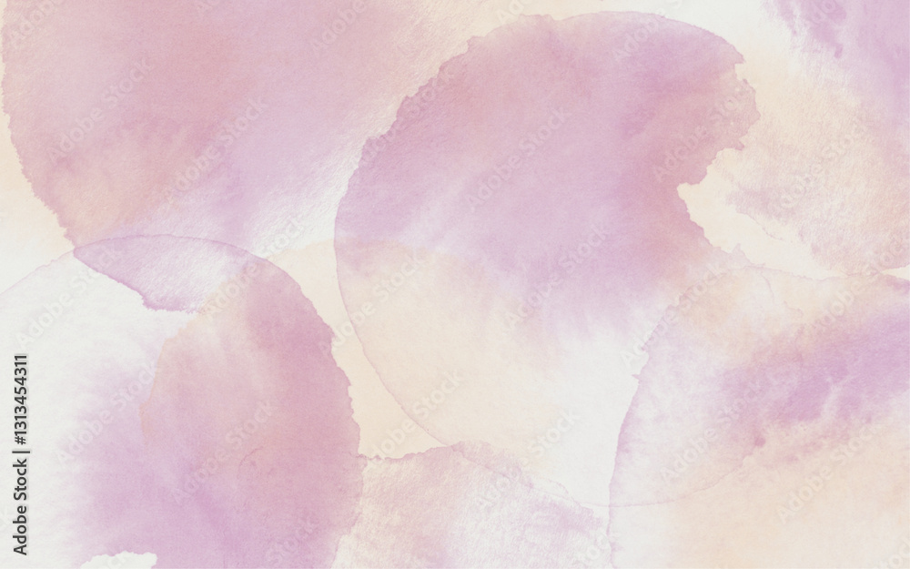 Fototapeta premium Watercolor Transparent Background, Realistic Watercolor Texture Background