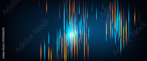 vibrant abstract compositio...