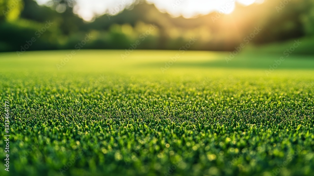 environment picture of a turf surface with green hills environment picture of a turf surface with green hills