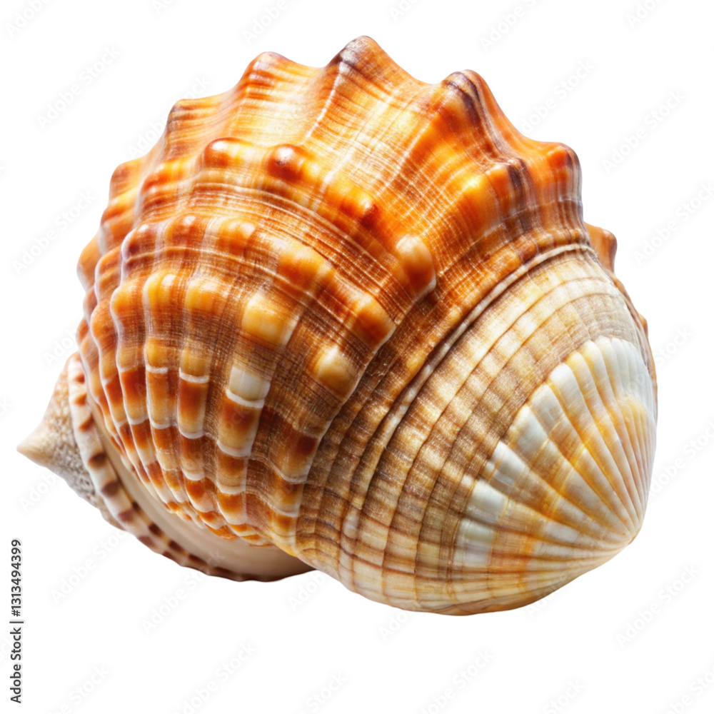 Obraz premium seashell isolated on white background