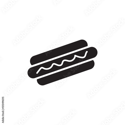 hotdog glyph icon