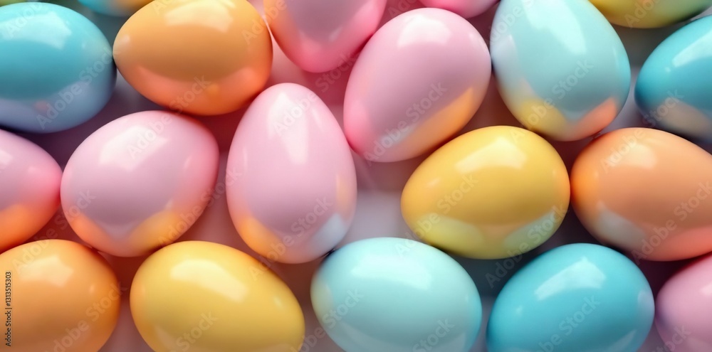 Pastel Easter eggs in vibrant, colorful pattern Close-up, isolated , design, close-up, Easter eggs Pastel Easter eggs in vibrant, colorful pattern Close-up, isolated , design, close-up, Easter eggs