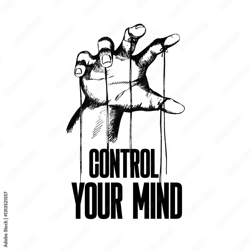 Obraz premium CONTROL YOUR MIND