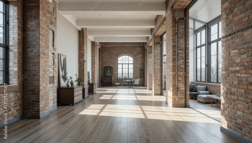 Bright and Spacious Modern Industrial Loft with Natural Light Bright and Spacious Modern Industrial Loft with Natural Light