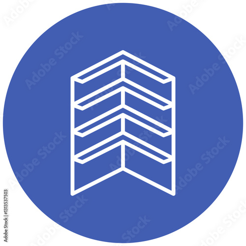 Corner Shelf Vector Icon
