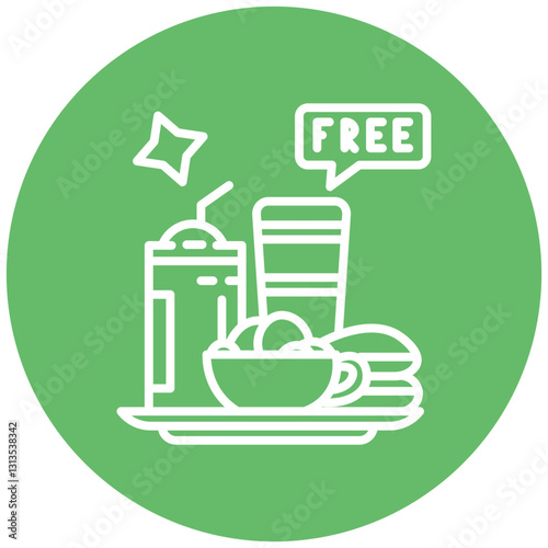 Free Breakfast Vector Icon