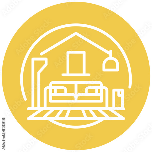 Home Staging Vector Icon