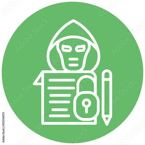 Ransom Note Vector Icon