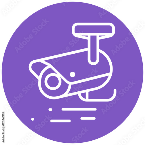 Security Camera Vector Icon
