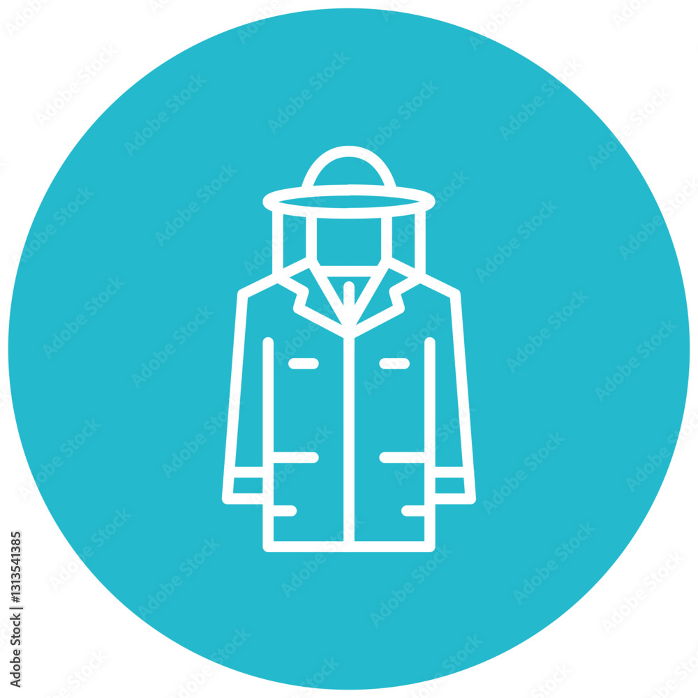 Beekeeping Suit Vector Icon Beekeeping Suit Vector Icon