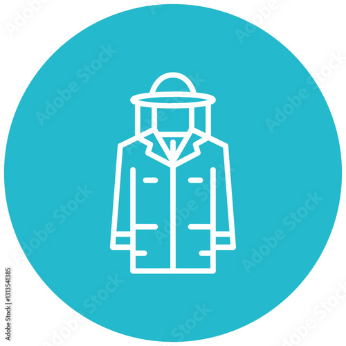 Beekeeping Suit Vector Icon