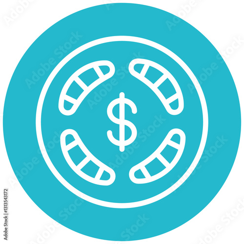 Film Budget Vector Icon