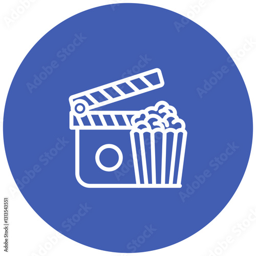 Movie Marathon Vector Icon