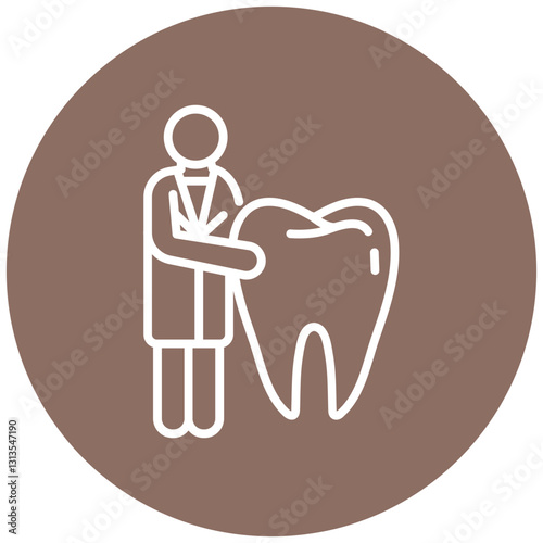 Periodontal Health Vector Icon