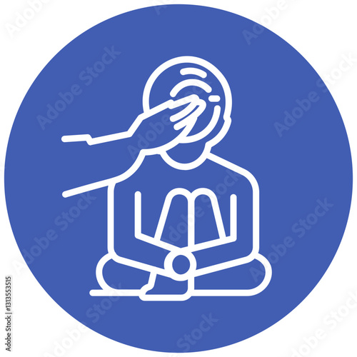 Trauma Counseling Vector Icon