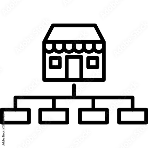 Franchise Line Icon