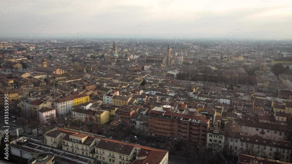 View to the Cathedral, Church of San Giovanni Evagelista, Diocesan Museum, Parma, Italy View to the Cathedral, Church of San Giovanni Evagelista, Diocesan Museum, Parma, Italy