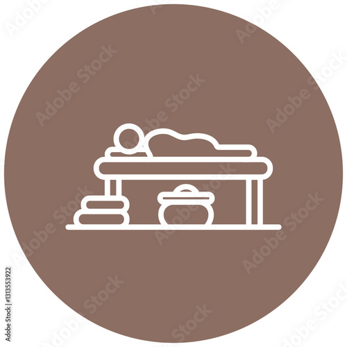 Hotel Spa Vector Icon