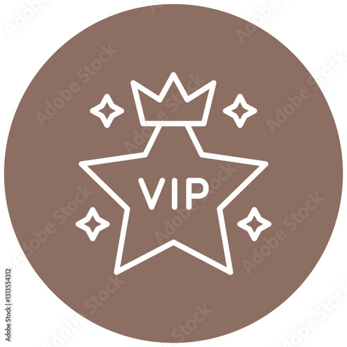 VIP Service Vector Icon
