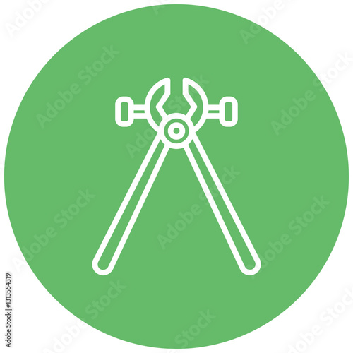 Beaker Tongs Vector Icon