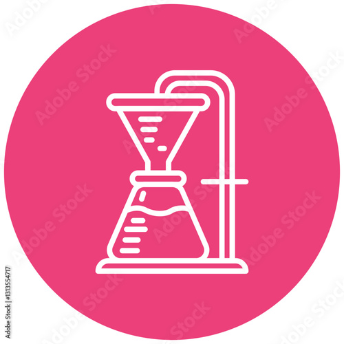 Filtration Apparatus Vector Icon