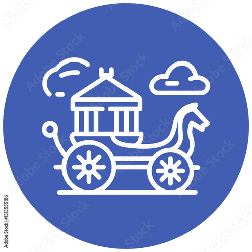 Chariot Vector Icon