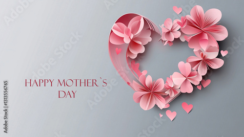 Mothers day greeting card.