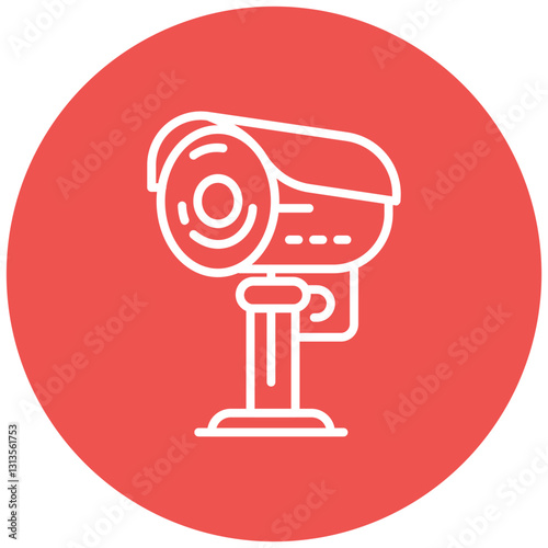Border Surveillance Vector Icon
