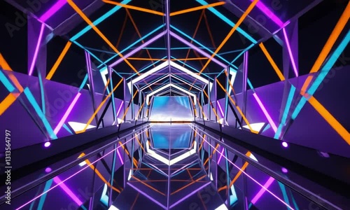 Vivid Neon Radiance 