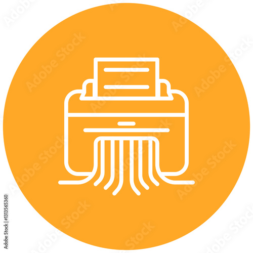 Shredder Vector Icon