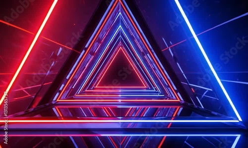 Cyberpunk Light Highway 