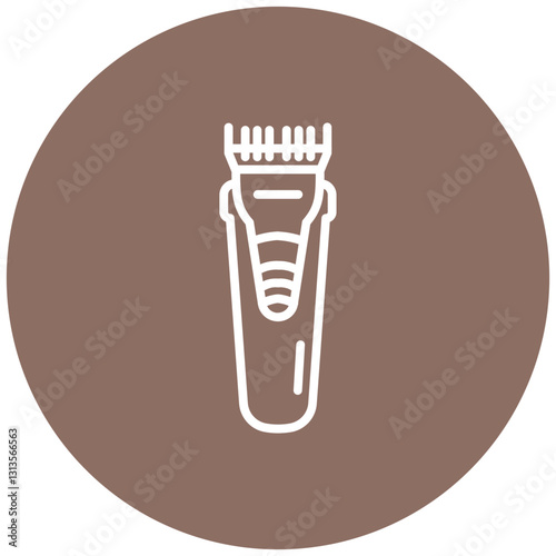 Hair Trimmer Vector Icon