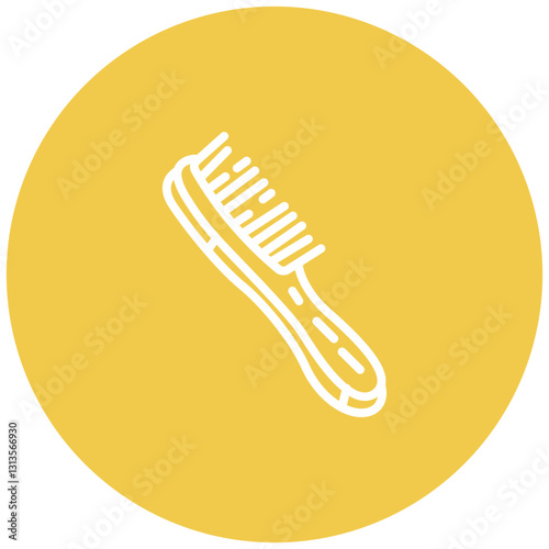 Skin Brush Vector Icon