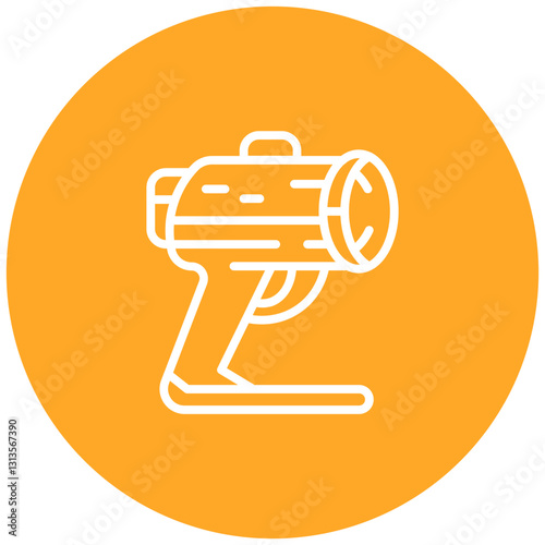 Police Radar Vector Icon