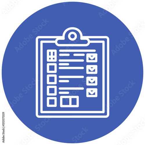 Cargo Manifest Vector Icon