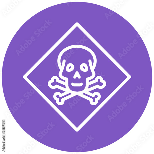 Dangerous Goods Vector Icon