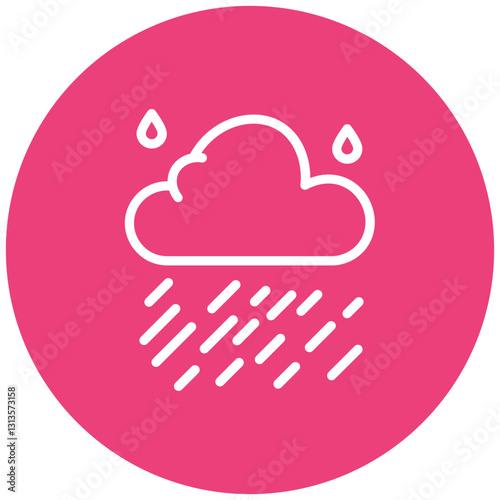 Drizzle Vector Icon